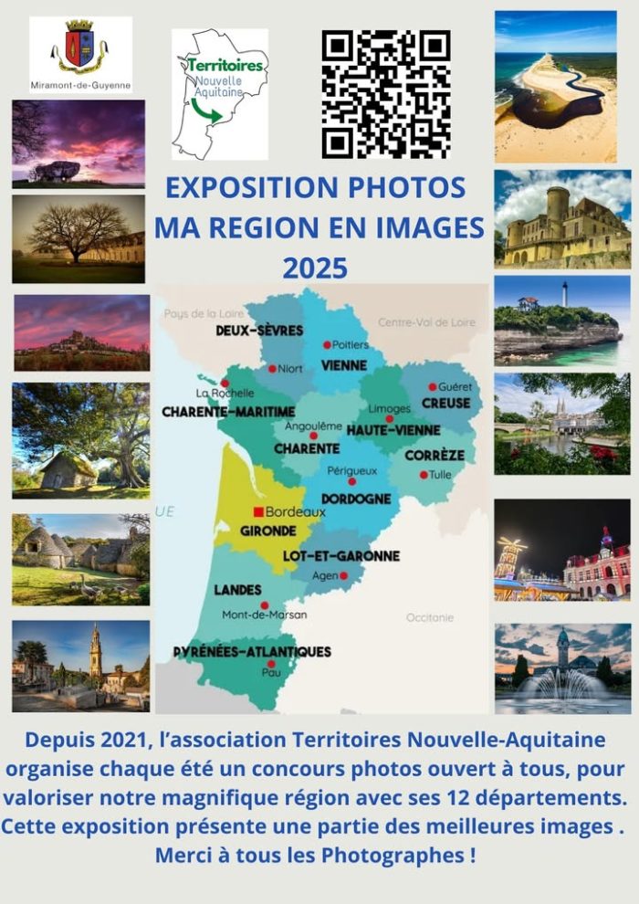 Ce jour installation et Vernissage de notre exposition photos Ma région en Images 2025 à Mairie de Miramont de Guyenne .
Vous avez jusquau 18 Avril 2025 pour découvrir notre magnifique région en Images. 
#TNA #nouvelleaquitaine